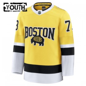Boston Bruins Dresy Fanatics NHL Stadium Series Premium Charlie Mcavoy 2025-26 Gold - Dětské