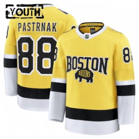 Boston Bruins Dresy Fanatics NHL Stadium Series Premium David Pastrnak 2025-26 Gold - Dětské