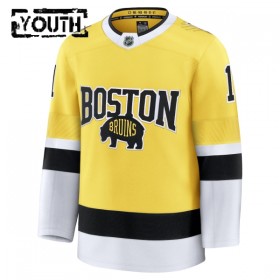 Boston Bruins Dresy Fanatics NHL Stadium Series Premium Jeremy Swayman 2025-26 Gold - Dětské
