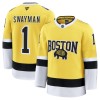 Boston Bruins Dresy Fanatics NHL Stadium Series Premium Jeremy Swayman 2025-26 Gold - Pánské