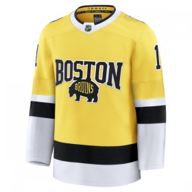 Boston Bruins Dresy Fanatics NHL Stadium Series Premium Jeremy Swayman 2025-26 Gold - Pánské