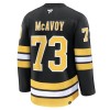 Boston Bruins Dresy Fanatics Premium Charlie Mcavoy 2025-26 Černá Domácí - Pánské