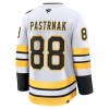 Boston Bruins Dresy Fanatics Premium David Pastrnak 2025-26 Bílý Venkovní - Pánské