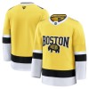 Boston Bruins Dresy Personalizované Fanatics NHL Stadium Series Premium 2025-26 Gold - Pánské