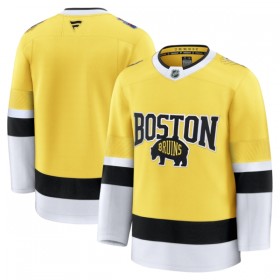 Boston Bruins Dresy Personalizované Fanatics NHL Stadium Series Premium 2025-26 Gold - Pánské