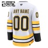 Boston Bruins Dresy Personalizované Fanatics Premium 2025-26 Bílý Venkovní - Dětské