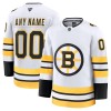 Boston Bruins Dresy Personalizované Fanatics Premium 2025-26 Bílý Venkovní - Pánské