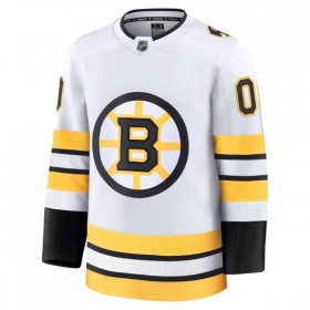 Boston Bruins Dresy Personalizované Fanatics Premium 2025-26 Bílý Venkovní - Pánské