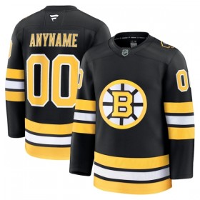 Boston Bruins Dresy Personalizované Fanatics Premium 2025-26 Černá Domácí - Pánské