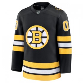 Boston Bruins Dresy Personalizované Fanatics Premium 2025-26 Černá Domácí - Pánské