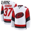 Carolina Hurricanes Dresy Fanatics Premium Andrei Svechnikov 2025-26 Bílý Venkovní - Dětské Carolina Hurricanes Dresy Fanatics Premium Andrei Svechnikov 2025-26 Bílý Venkovní - Dětské