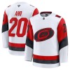 Carolina Hurricanes Dresy Fanatics Premium Sebastian Aho 2025-26 Bílý Venkovní - Pánské Carolina Hurricanes Dresy Fanatics Premium Sebastian Aho 2025-26 Bílý Venkovní - Pánské