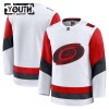 Carolina Hurricanes Dresy Personalizované Fanatics Premium 2025-26 Bílý Venkovní - Dětské