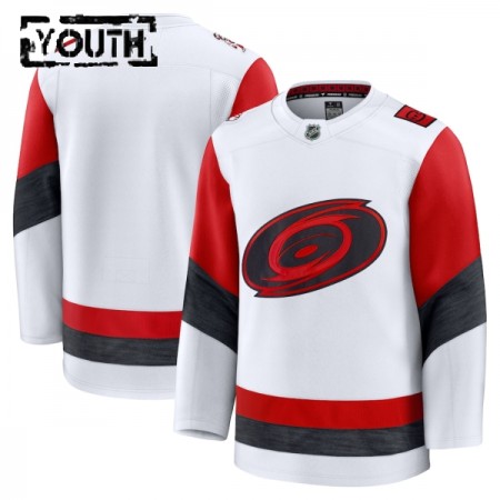Carolina Hurricanes Dresy Personalizované Fanatics Premium 2025-26 Bílý Venkovní - Dětské