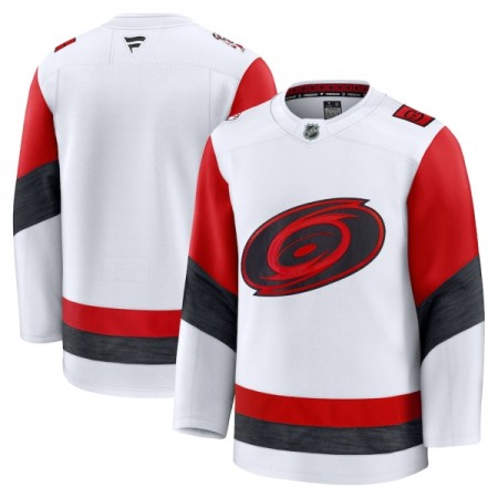 Carolina Hurricanes Dresy Personalizované Fanatics Premium 2025-26 Bílý Venkovní - Pánské Carolina Hurricanes Dresy Personalizované Fanatics Premium 2025-26 Bílý Venkovní - Pánské