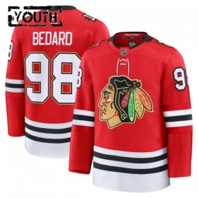 Chicago Blackhawks Dresy Fanatics Centennial Premium Connor Bedard 2025-26 Červené - Dětské