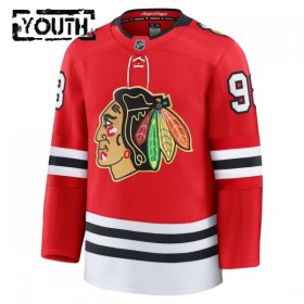 Chicago Blackhawks Dresy Fanatics Centennial Premium Connor Bedard 2025-26 Červené - Dětské