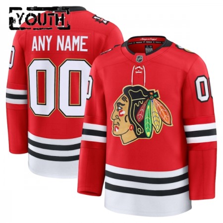Chicago Blackhawks Dresy Personalizované Fanatics Centennial Premium 2025-26 Červené - Dětské
