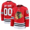 Chicago Blackhawks Dresy Personalizované Fanatics Centennial Premium 2025-26 Červené - Pánské