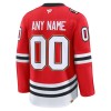 Chicago Blackhawks Dresy Personalizované Fanatics Centennial Premium 2025-26 Červené - Pánské