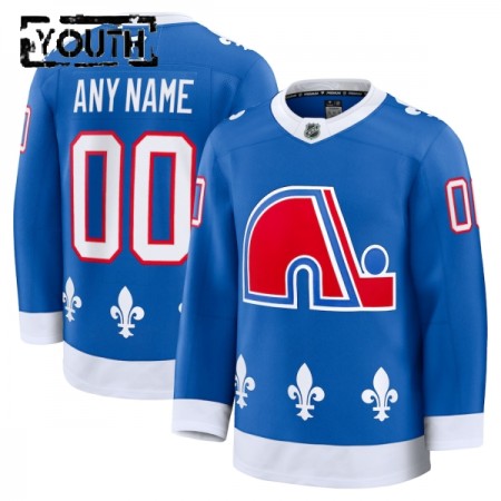 Colorado Avalanche Dresy Personalizované Fanatics Heritage Premium 2025-26 Modrý Třetí - Dětské