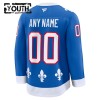Colorado Avalanche Dresy Personalizované Fanatics Heritage Premium 2025-26 Modrý Třetí - Dětské