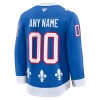 Colorado Avalanche Dresy Personalizované Fanatics Heritage Premium 2025-26 Modrý Třetí - Pánské