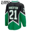 Dallas Stars Dresy Fanatics Premium Jason Robertson 2025-26 Černá Třetí - Dětské