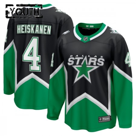 Dallas Stars Dresy Fanatics Premium Miro Heiskanen 2025-26 Černá Třetí - Dětské