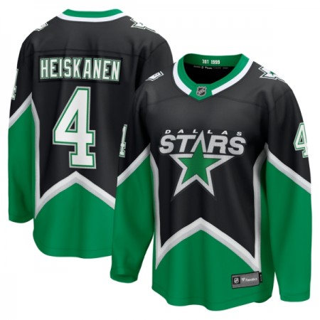 Dallas Stars Dresy Fanatics Premium Miro Heiskanen 2025-26 Černá Třetí - Pánské