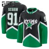 Dallas Stars Dresy Fanatics Premium Tyler Seguin 2025-26 Černá Třetí - Dětské Dallas Stars Dresy Fanatics Premium Tyler Seguin 2025-26 Černá Třetí - Dětské