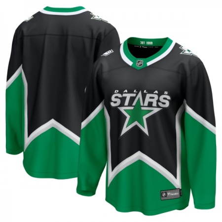 Dallas Stars Dresy Personalizované Fanatics Premium 2025-26 Černá Třetí - Pánské Dallas Stars Dresy Personalizované Fanatics Premium 2025-26 Černá Třetí - Pánské