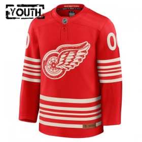 Detroit Red Wings Dresy Personalizované Fanatics Centennial Premium 2025-26 Červené - Dětské