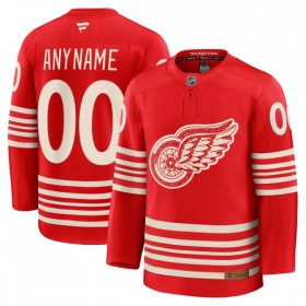 Detroit Red Wings Dresy Personalizované Fanatics Centennial Premium 2025-26 Červené - Pánské