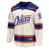 Edmonton Oilers Dresy Fanatics Premium Ryan Nugent-Hopkins 2025-26 Bílý Třetí - Pánské