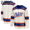 Edmonton Oilers Dresy Personalizované Fanatics Premium 2025-26 Bílý Třetí - Dětské