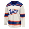Edmonton Oilers Dresy Personalizované Fanatics Premium 2025-26 Bílý Třetí - Pánské