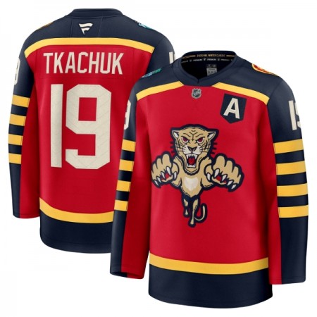 Florida Panthers Dresy Fanatics Premium Matthew Tkachuk 2025-26 Červené Winter Classic - Pánské