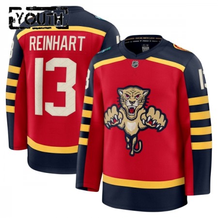 Florida Panthers Dresy Fanatics Premium Sam Reinhart 2025-26 Červené Winter Classic - Dětské