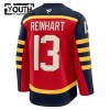 Florida Panthers Dresy Fanatics Premium Sam Reinhart 2025-26 Červené Winter Classic - Dětské