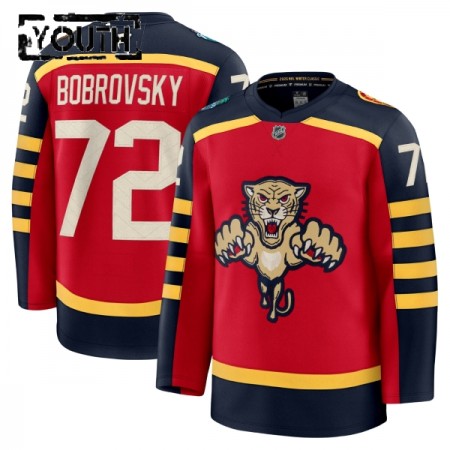 Florida Panthers Dresy Fanatics Premium Sergei Bobrovsky 2025-26 Červené Winter Classic - Dětské