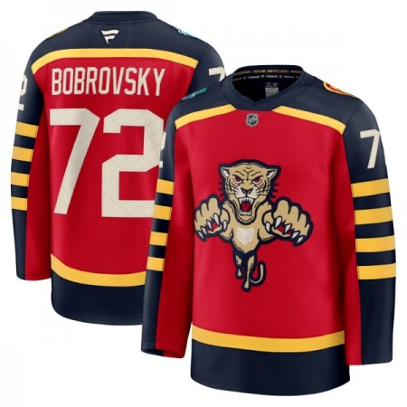 Florida Panthers Dresy Fanatics Premium Sergei Bobrovsky 2025-26 Červené Winter Classic - Pánské