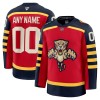 Florida Panthers Dresy Personalizované Fanatics Premium 2025-26 Červené Winter Classic - Pánské Florida Panthers Dresy Personalizované Fanatics Premium 2025-26 Červené Winter Classic - Pánské