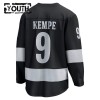 Los Angeles Kings Dresy Fanatics Premium Adrian Kempe 2025-26 Černá Třetí - Dětské
