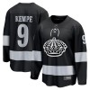 Los Angeles Kings Dresy Fanatics Premium Adrian Kempe 2025-26 Černá Třetí - Pánské