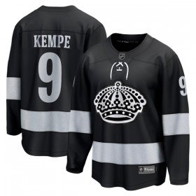 Los Angeles Kings Dresy Fanatics Premium Adrian Kempe 2025-26 Černá Třetí - Pánské