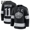 Los Angeles Kings Dresy Fanatics Premium Anze Kopitar 2025-26 Černá Třetí - Dětské