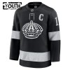Los Angeles Kings Dresy Fanatics Premium Anze Kopitar 2025-26 Černá Třetí - Dětské