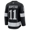Los Angeles Kings Dresy Fanatics Premium Anze Kopitar 2025-26 Černá Třetí - Pánské
