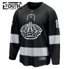 Los Angeles Kings Dresy Fanatics Premium Drew Doughty 2025-26 Černá Třetí - Dětské